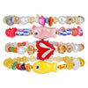 Beaded Bracelet Ceramic Imitation Pearl Crystal Geometric Handmade Jewelry