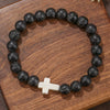 Beaded Bracelet Stone Geometric Manual Unisex Jewelry