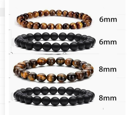Beaded Bracelet Stone Handmade Unisex Geometric