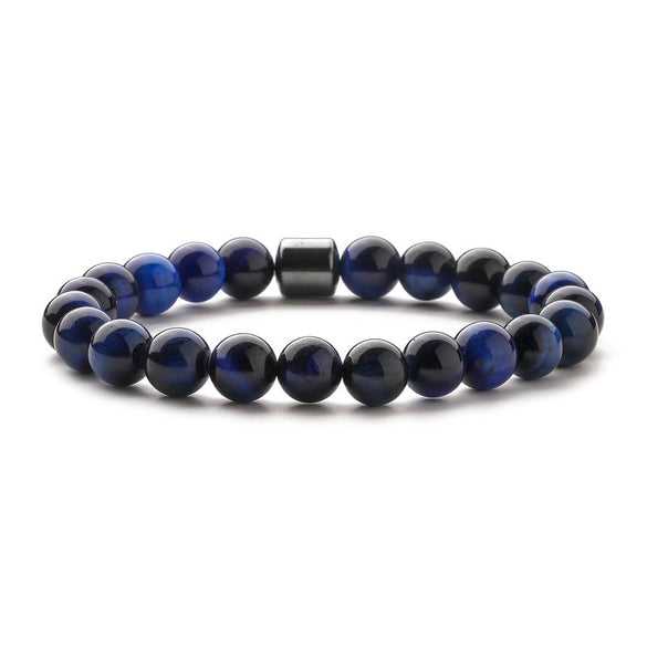 Beaded Bracelet Stone Handmade Unisex Geometric