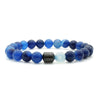 Beaded Bracelet Stone Handmade Unisex Geometric