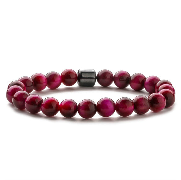 Beaded Bracelet Stone Handmade Unisex Geometric