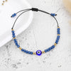 Beaded Crystal Glass Hand Woven Evil Devil Eye Unisex Bracelet