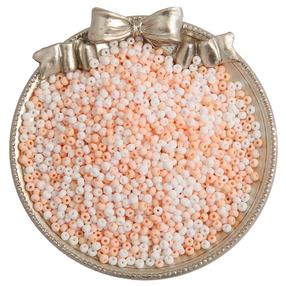 Beaded Jewelry Accessories Glass Glaze Cartoon Baking Paint Rice Beads For Ring Bracelet