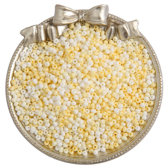 Beaded Jewelry Accessories Glass Glaze Cartoon Baking Paint Rice Beads For Ring Bracelet