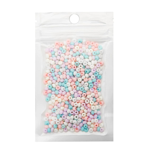 Beaded Jewelry Accessories Glass Glaze Cartoon Baking Paint Rice Beads For Ring Bracelet