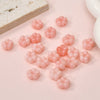 Beaded Jewelry Material Fritillaria Electroplating Peach Blossom Anemone Style Bracelet Necklace Earrings Diy Handmade