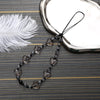 Beaded Mobile Phone Chain Lanyard Key Chain Pendant Handmade With Heart Pattern