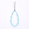Beaded Mobile Phone Chain Lanyard Key Chain Pendant Handmade With Heart Pattern