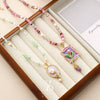 Beaded Necklace For Women Colorful Light Luxury Niche Bohemian Style Nonfading