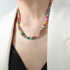 Beaded Necklace Handmade Geometric Style For Women
