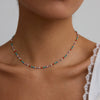 Beaded Necklace Stainless Steel Electroplating Women's Light Luxury Niche Jewelry Clavicle Chain