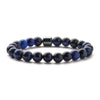 Beaded Stone Bracelet Handmade Fashion Geometric Style Unisex