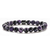 Beaded Stone Bracelet Handmade Fashion Geometric Style Unisex