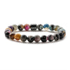 Beaded Stone Bracelet Handmade Fashion Geometric Style Unisex