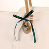 Beads Pearl Ribbon Bow Keychain Pendant Jewelry Purely Handmade