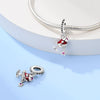 Beer Glass Pendant Beads Silver Plated Dripping Oil Original Design Diy Jewelry Accessories