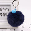 Bell Fur Ball Plush Keychain Pendant For Wholesale