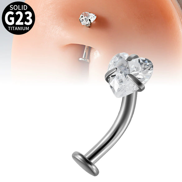 Belly Button Ring And Eyebrow Nail G23 Titanium Alloy Ushaped Human Body Puncture Jewelry Unisex Fashion