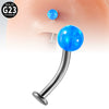 Belly Button Ring And Eyebrow Nail G23 Titanium Alloy Ushaped Human Body Puncture Jewelry Unisex Fashion