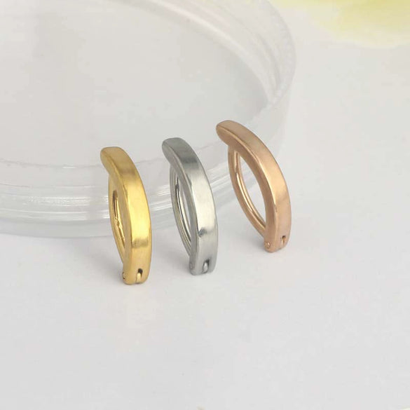 Belly Ring Stainless Steel Geometric Simple Style Electroplated