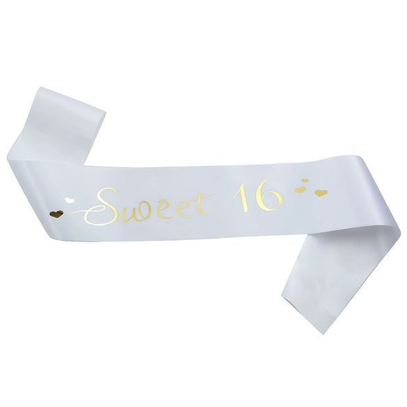 Belt Saded Glow Onion Cloth Printing Hot Stamping Ceremony Birthday Party Decoration