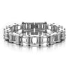 Bicycle Chain Bracelet Titanium Steel Geometric Men's Electroplated Personality Rock Style