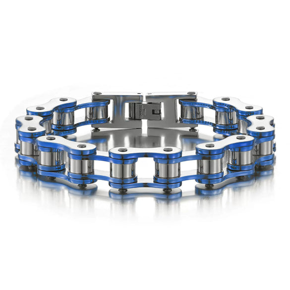 Bicycle Chain Bracelet Titanium Steel Geometric Men's Electroplated Personality Rock Style
