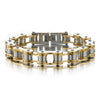 Bicycle Chain Bracelet Titanium Steel Geometric Men's Electroplated Personality Rock Style