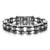 Bicycle Chain Bracelet Titanium Steel Geometric Men's Electroplated Personality Rock Style