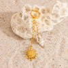 Bikini Buckle Pendant Highend Accessories Titanium Steel Stainless Steel Marine Series Starfish Conch Electroplating Casual Geometric Style