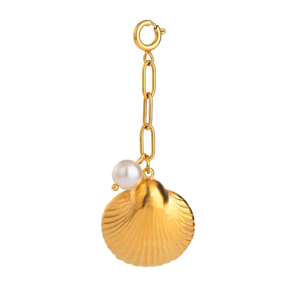 Bikini Connection Buckle Jewelry Accessories Stainless Steel Pearl Electroplated