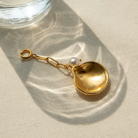 Bikini Connection Buckle Jewelry Accessories Stainless Steel Pearl Electroplated