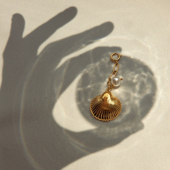 Bikini Connection Buckle Jewelry Accessories Stainless Steel Pearl Electroplated