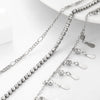 Bikini Rhinestone Chain Waist Multilayer Body Chain Butterfly Metal Tassel Waist Chain For Women Metal Material