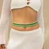 Bikini Waist Chain Metal Beaded Body Chain For Female