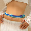 Bikini Waist Chain Metal Beaded Body Chain For Female