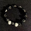 Billiards Bracelet Stone Alloy Geometric Cross Enamel Handmade Unisex