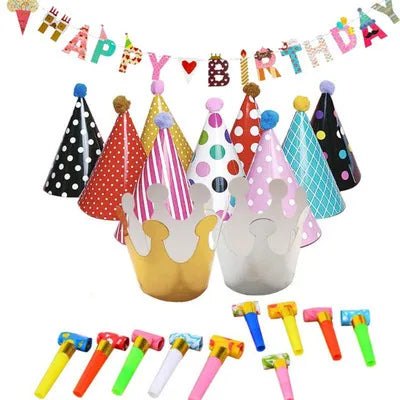 Birthday Cartoon Style Letter Holiday Daily Party Decorative Props
