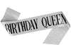 Birthday Crown Shoulder Strap Set Alloy Gold Powder Electroplating Simple Geometric Style For Girls