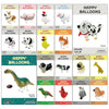 Birthday Cute Animal Aluminum Film Party Balloons