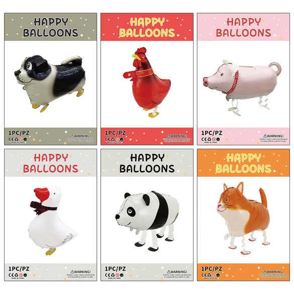 Birthday Cute Animal Aluminum Film Party Balloons