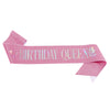 Birthday Decoration Glitter Cloth Belt With Hot Stamping