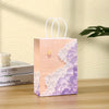 Birthday Fashion Flower Kraft Paper Daily Gift Bags 1 Piece