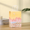 Birthday Fashion Flower Kraft Paper Daily Gift Bags 1 Piece