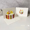 Birthday Greeting Card Music Light 3d 3d Cake Diy Handmade Gift High Sense Blessing Staff Card