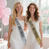 Birthday Party Crown Shoulder Strap 2 Piece Set Zinc Alloy Semimanual And Semimechanical Cloth Ribbon