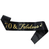 Birthday Ribbon Shoulder Strap Belt Sardine Material Printing Process