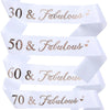 Birthday Ribbon Shoulder Strap Belt Sardine Material Printing Process