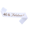 Birthday Ribbon Shoulder Strap Belt Sardine Material Printing Process